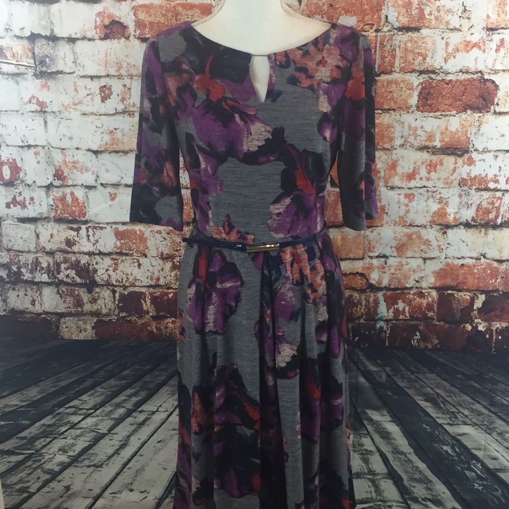 Floral midi dress
